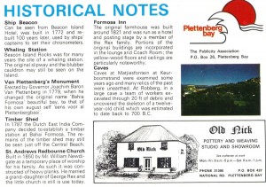 The Plett Publicity Association bulletin 1980