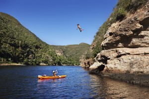 Visitor have an array of adventure activities to choose from including making the best of Plettenberg Bay's natural beauty. Photo: Plett Tourism	