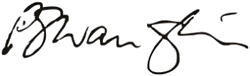 Peter Wallington's signature