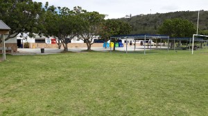 The site of the caravan camp ground