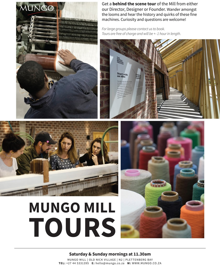 Mungo Mill Weekend Tours 