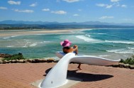 The Lookout view point in Plett.