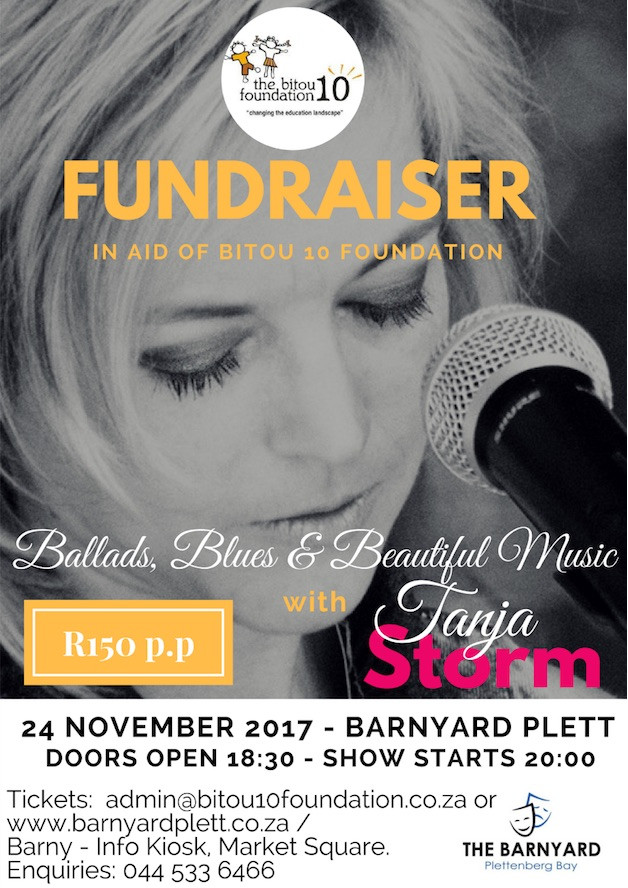 Bitou 10 Foundation Fundraiser with Tanja Storm