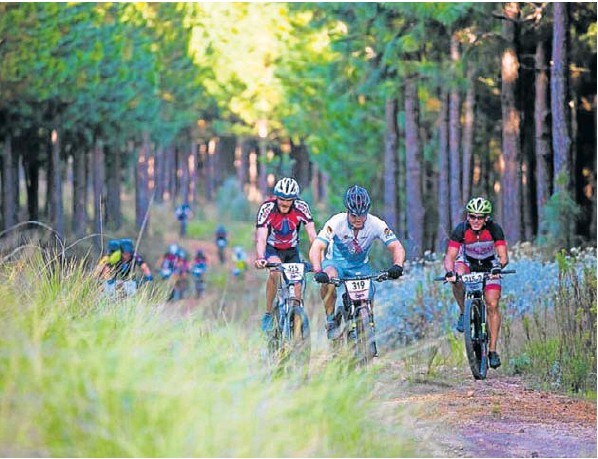 Mountain bikers not keen on doing the full race have the chance to experience two days of racing