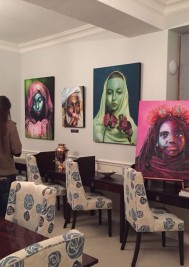 Plettenberg Art Exhibition with Gallop Hill Gallery in photos