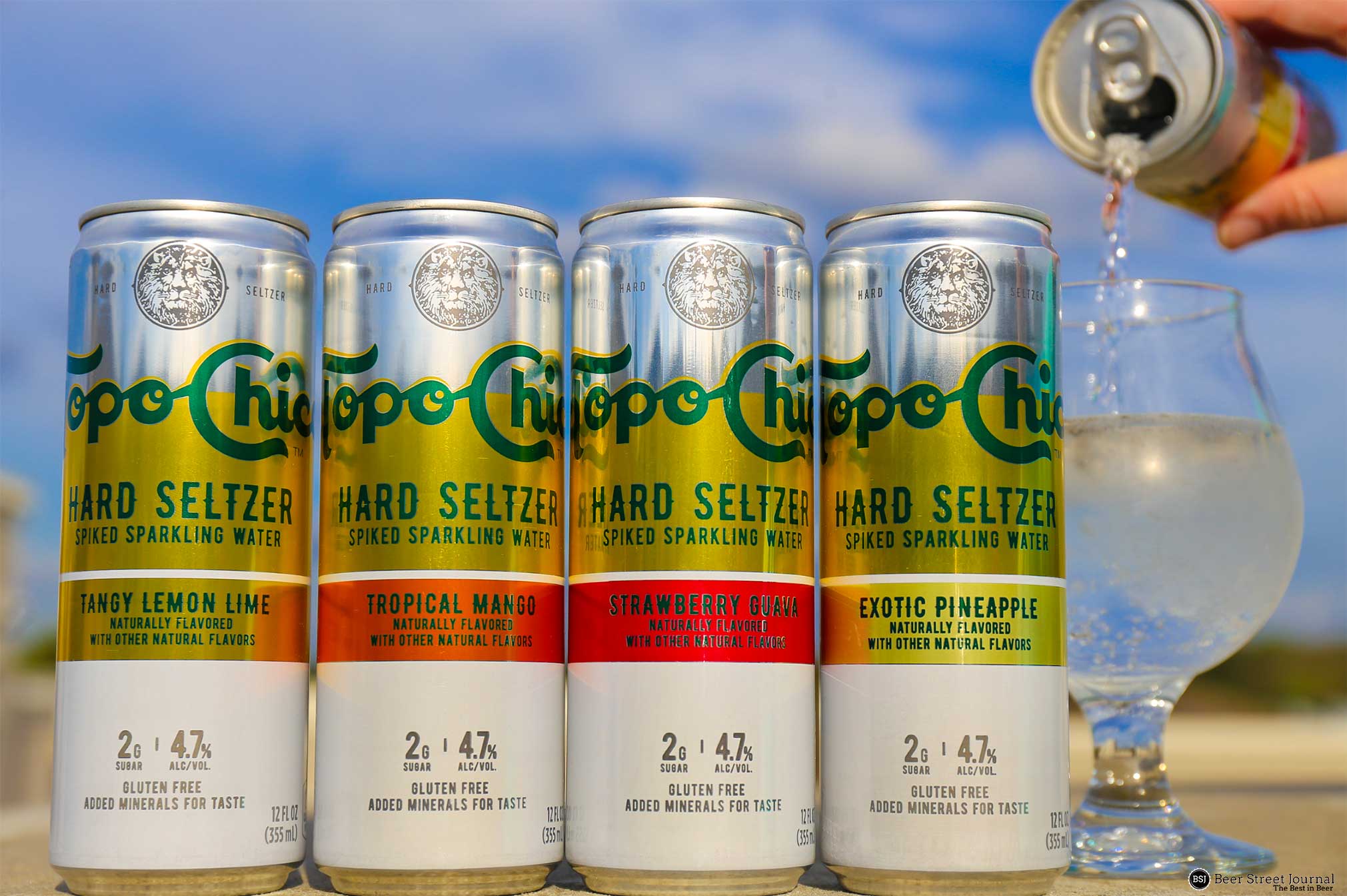 Topo Chico Hard Seltzer Cans