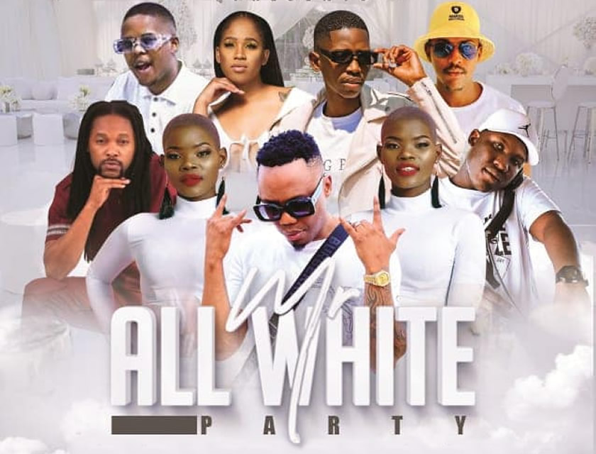 All White Party in Plett on 2nd April 2022