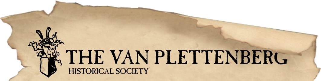 Van Plettenberg Historical Society header