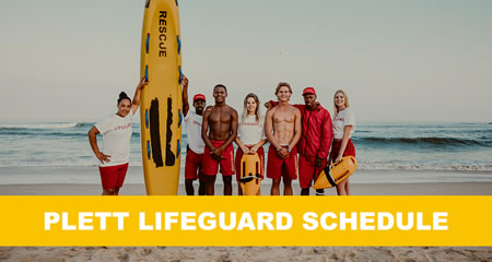 Lifeguards on Plett Beaches during Summer - view the schedule