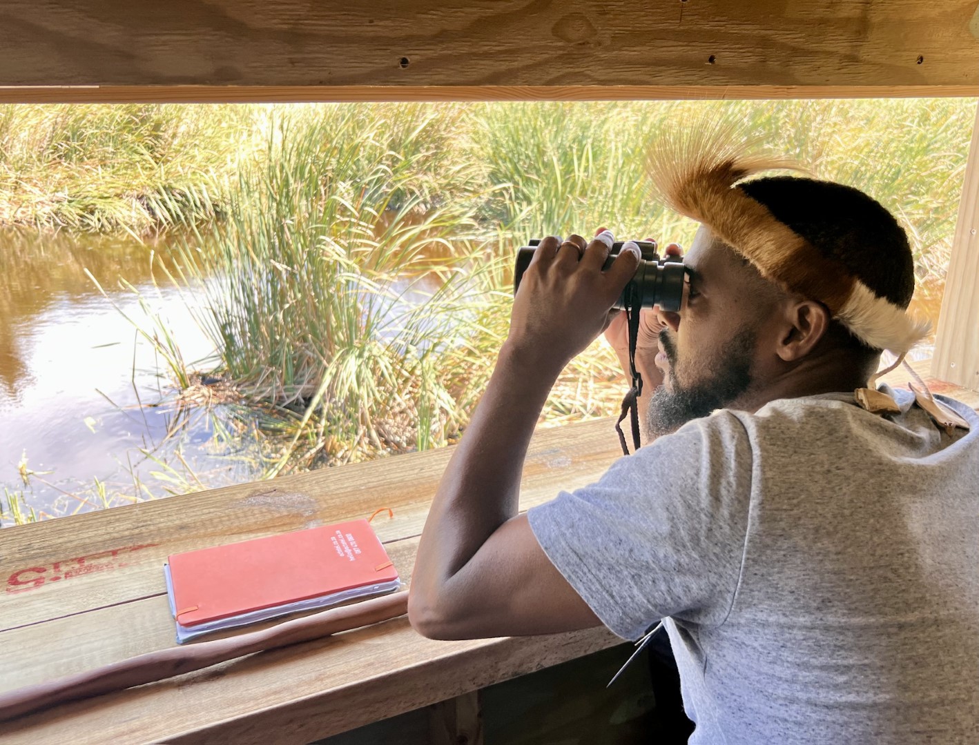 An avitourism sanctuary at Kwendalo