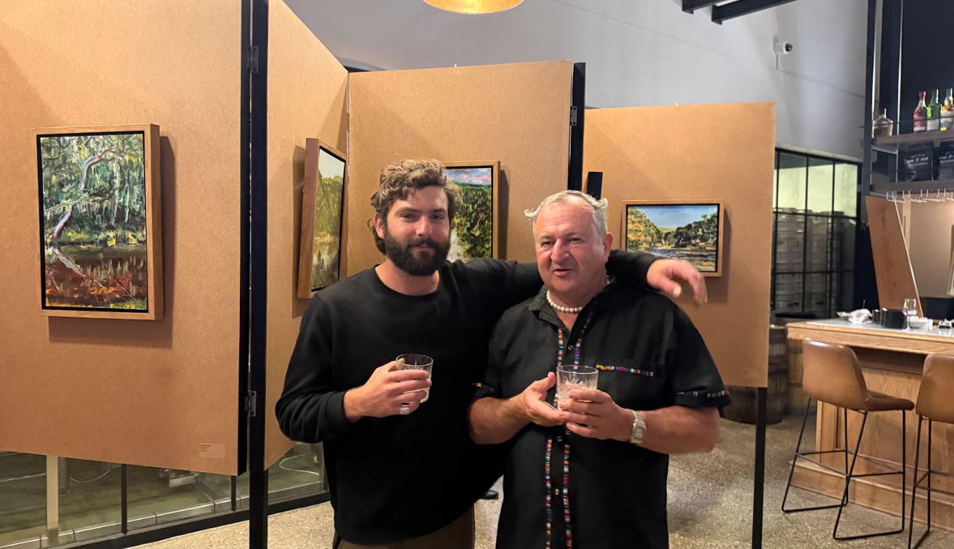 Stuart Dods and Beezy Bailey Perspectives Exhibition Opening at Barringtons