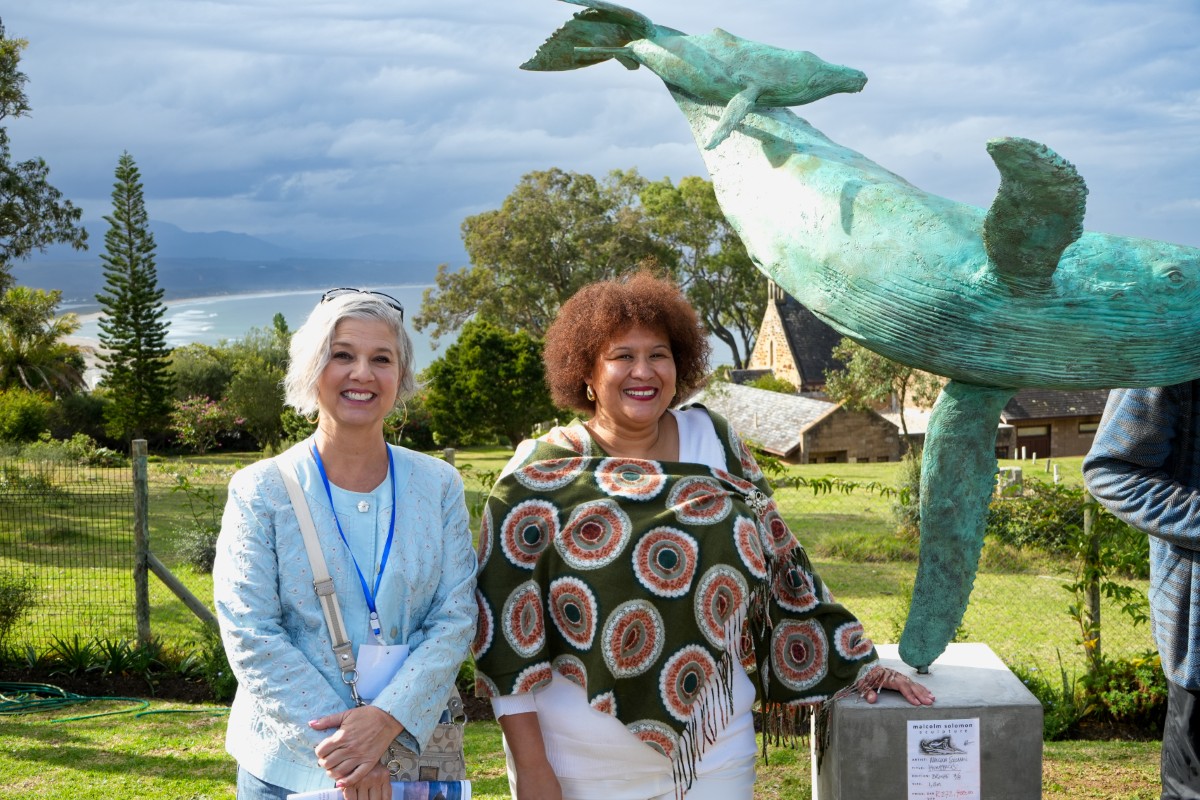 Patty Butterworth and Mayor Jessica Kamkam