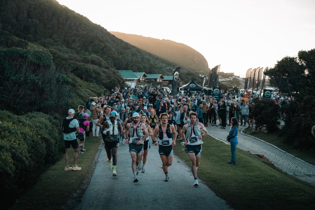 The start of the 2025 Otter TERREX Trail, presnted by EasyEquities. Image Mentz Germishuis